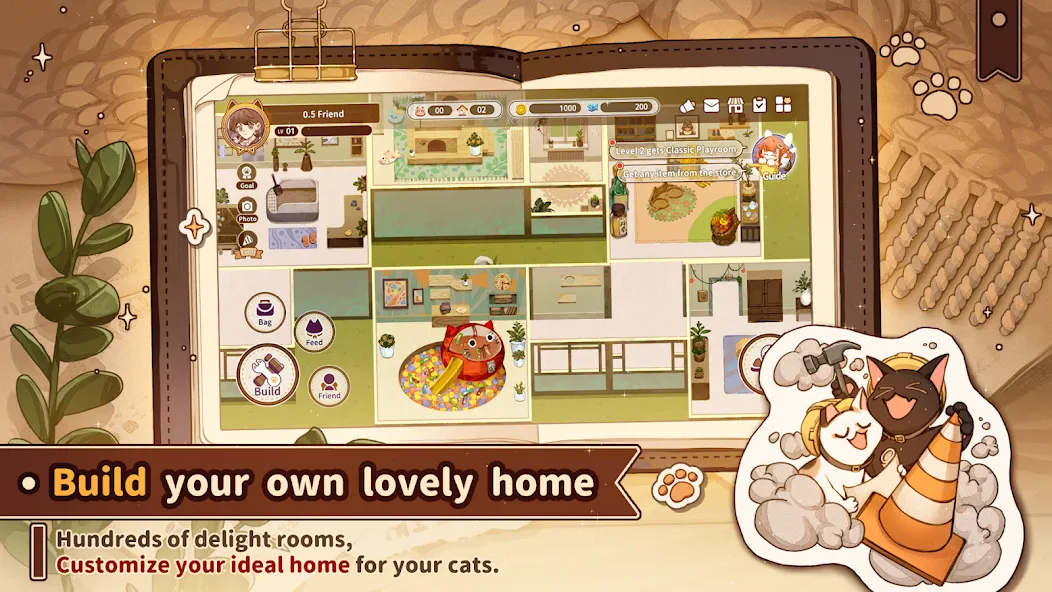 Losing Cats Way (Лузинг Кэтс Уэй)  [МОД Unlimited Money] Screenshot 3