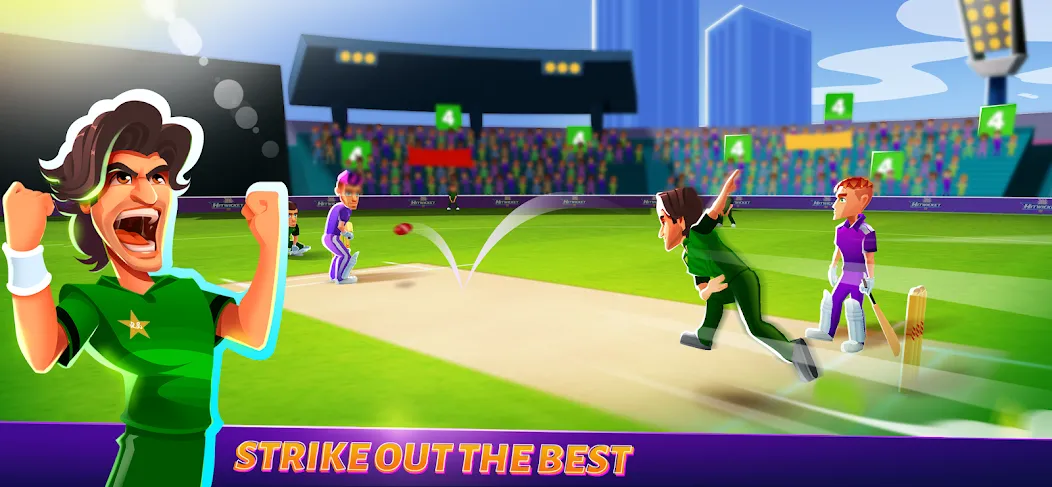 Hitwicket An Epic Cricket Game (Хитвикет)  [МОД Mega Pack] Screenshot 3