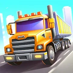 Скачать взломанную Transit King: Truck Simulator (Транзит Кинг Тайкун)  [МОД Бесконечные деньги] - стабильная версия apk на Андроид