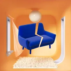 Взломанная Design League! Redecor Puzzle (Хоум Дизайн)  [МОД Бесконечные монеты] - последняя версия apk на Андроид