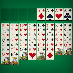 Скачать взломанную FreeCell Classic Card Game (ФриСел Классическая карточная игра)  [МОД Бесконечные деньги] - последняя версия apk на Андроид