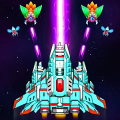 Скачать взломанную Galaxy Attack - Alien Shooter (Гэлэкси аттак)  [МОД Много монет] - последняя версия apk на Андроид