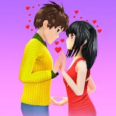 Скачать взломанную Save the Date 3D: Life Games (Сейв зе Дэйт 3Д)  [МОД Mega Pack] - стабильная версия apk на Андроид