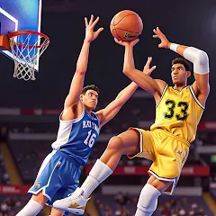 Взломанная Dunk Smash: Basketball Games (Баскетбольные игры)  [МОД Меню] - стабильная версия apk на Андроид