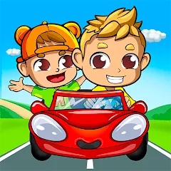 Скачать взлом Vlad and Niki: Car Games  [МОД Много денег] - полная версия apk на Андроид