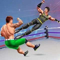 Скачать взлом Tag Team Wrestling Game (Таг Тим Реслинг Гейм)  [МОД Unlocked] - стабильная версия apk на Андроид