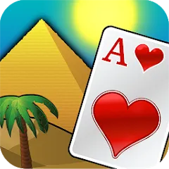 Взлом Pyramid Solitaire - Egypt (Пирамиды пасьянс)  [МОД Unlimited Money] - стабильная версия apk на Андроид