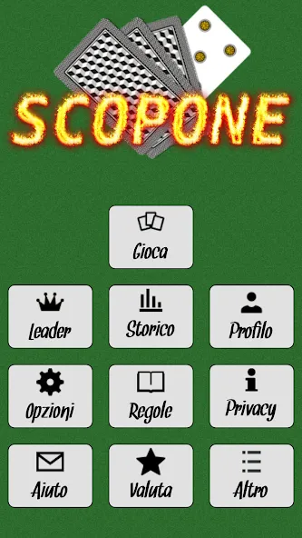 Scopone (Скопоне)  [МОД Бесконечные монеты] Screenshot 1