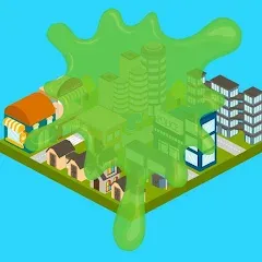 Взломанная Bloated Slime (Блоуэтед Слайм)  [МОД Много денег] - стабильная версия apk на Андроид