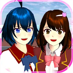 Взломанная SAKURA School Simulator (Сакура Скул Симулятор)  [МОД Меню] - полная версия apk на Андроид