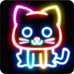 Взлом Drawing For Kids - Glow Draw  [МОД Mega Pack] - полная версия apk на Андроид