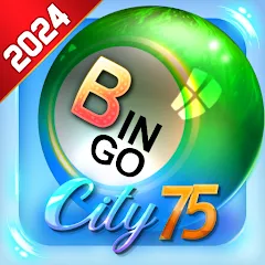 Взлом Bingo City 75 : Bingo & Slots (Бинго Сити 75)  [МОД Много денег] - стабильная версия apk на Андроид