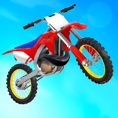 Скачать взломанную Max Air Motocross (Макс Эйр Мотокросс)  [МОД Много денег] - последняя версия apk на Андроид