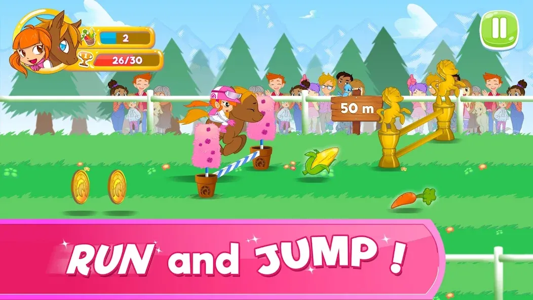 Pony Run : Magic Trails (Пони Ран)  [МОД Много монет] Screenshot 5