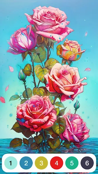 Paint by Number: Coloring Game  [МОД Много денег] Screenshot 1