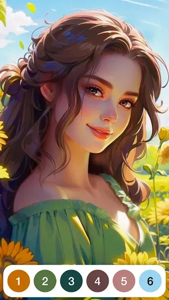 Paint by Number: Coloring Game  [МОД Много денег] Screenshot 2