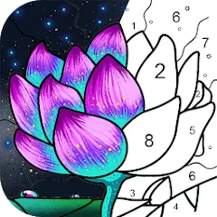Взломанная Paint by Number: Coloring Game  [МОД Много денег] - стабильная версия apk на Андроид