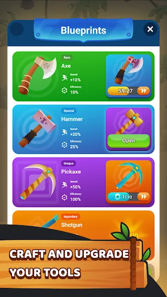 Survival Island Builder (Сурвивал Айленд Билдер)  [МОД Бесконечные монеты] Screenshot 4