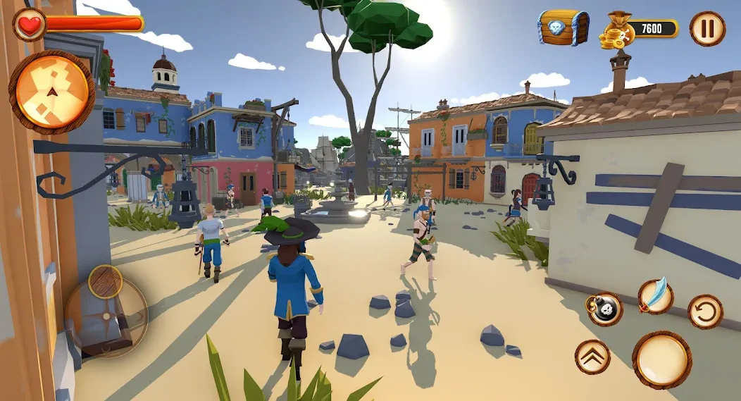 Pirate Polygon Caribbean Sea (Пиратская Полигон Карибское море)  [МОД Unlimited Money] Screenshot 5