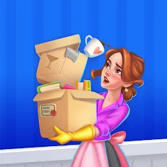 Скачать взломанную Merge Hotel Empire: Design (Мердж Отель Импайр)  [МОД Много денег] - последняя версия apk на Андроид