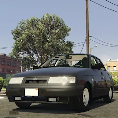 Взлом Lada 2110: Urban Simulator  [МОД Много денег] - полная версия apk на Андроид