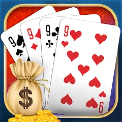 Взломанная Nine Card Game online offline  [МОД Unlimited Money] - полная версия apk на Андроид