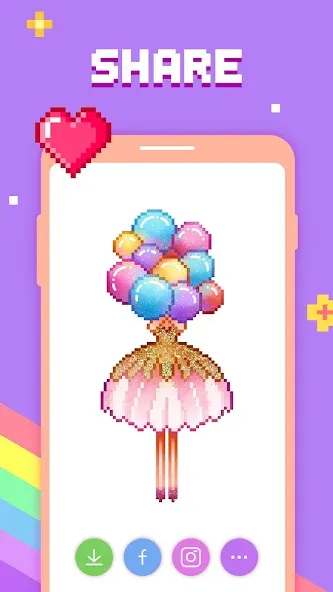 Paint by Number - Pixel Art  [МОД Меню] Screenshot 5