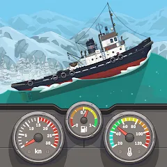 Скачать взломанную Ship Simulator: Boat Game (Шип Симулятор)  [МОД Menu] - стабильная версия apk на Андроид