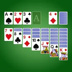 Взломанная Solitaire - Classic Card Games  [МОД Unlimited Money] - стабильная версия apk на Андроид