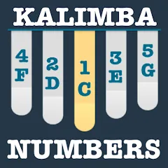 Скачать взломанную Kalimba App With Songs Numbers (Калимба приложение с песнями и цифрами)  [МОД Menu] - полная версия apk на Андроид