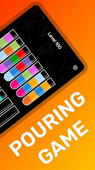 Water Sort Puzzle Color Game  [МОД Бесконечные монеты] Screenshot 2