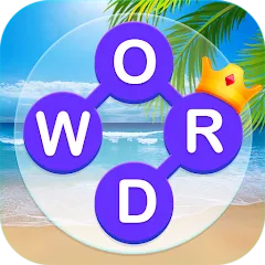 Скачать взломанную Word Connect - Train Brain (Ворд Коннект)  [МОД Mega Pack] - стабильная версия apk на Андроид