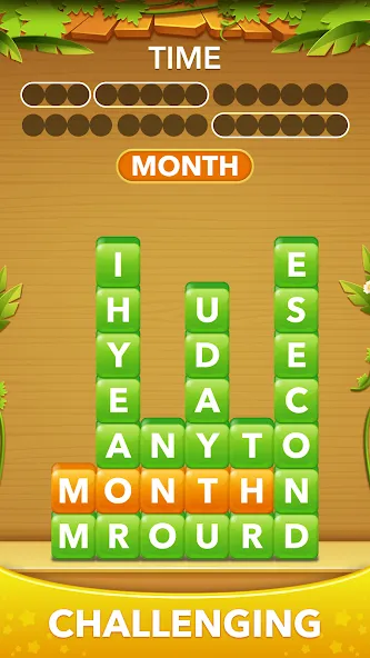 Word Heaps -Connect Stack Word  [МОД Бесконечные деньги] Screenshot 5