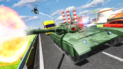 Скачать Tank Traffic Racer на Андроид - Взлом Все Открыто