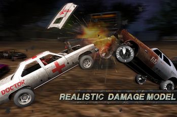 Скачать Demolition Derby: Crash Racing на Андроид - Взлом Все Открыто
