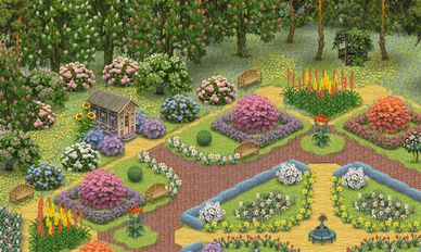  Inner Garden: Flower Garden 1   -   