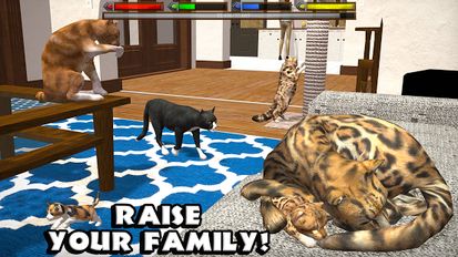 Скачать Ultimate Cat Simulator на Андроид - Взлом Бесконечные деньги