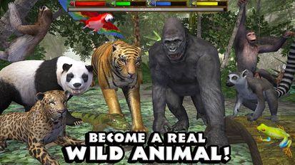 Скачать Ultimate Jungle Simulator на Андроид - Взлом Бесконечные деньги